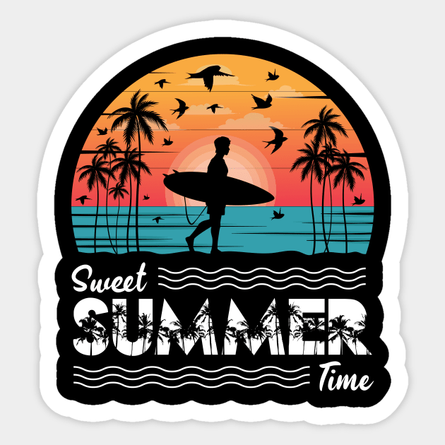 Sweet Summer Time Sticker by The WYLD Tribe
